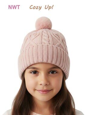 Vignette - Pink Knit Hat NWT